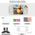 Anbernic RG Cube Retro Handheld Game Console 64bit Android 13 Unisoc T820 3.95 Inch IPS Screen Hall Joystick RGB Lighting Effect