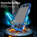 New R50S Retro Handheld Game Console 5.1 Inch Large Screen Linux System 854*480 4200mAh Video Gaming Player Boy Gifts