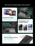 Data Frog 2 3 5 PCS Tempered Glass Screen Protector for R36S R35S RGB20S 3.5 Inch Handheld Console Anti Scratch Film