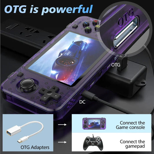 iGameConsole R36S Best Retro Handheld Gaming Console 2026 | 15000 Preloaded GBA SNES PS1 Games Plug and Play | Back to School Gift for Kids Adults Dad | 3.5 Inch IPS ArkOS 64GB Long Battery Emulator Console | Nostalgic Classic Gaming Childhood Memories