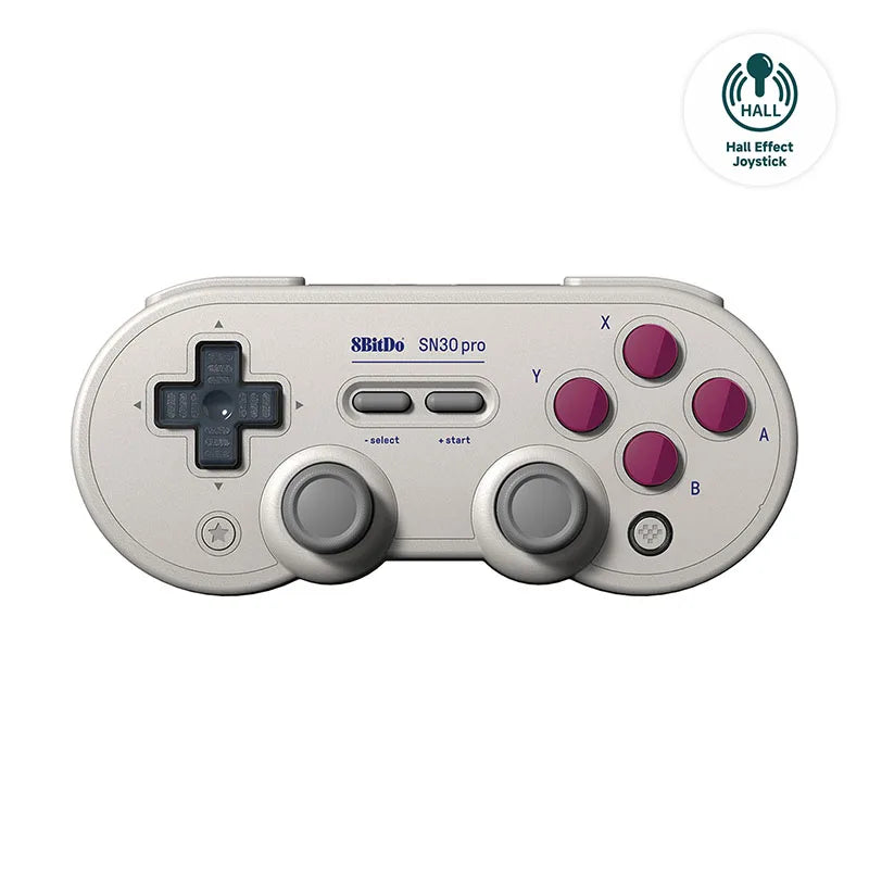 8BitDo SN30 Pro Wireless Bluetooth Gamepad with Hall Effect for Switch 2, 1 , PC, Windows 10, 11, Steam Deck, Android, macOS