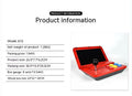 New Powkiddy A13 10 Inch Large Screen Detachable Joystick Retro Game Players High-definition Retro Mini Game Machine Gift