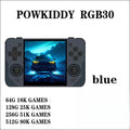POWKIDDY RGB30 Portable Handheld Game Console 4 Inch Ips Screen Built-in WIFI RK3566 Open-Source Retro HD Console 450 PSP Games