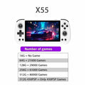 POWKIDDY X55 Handheld Game Console Retro Video Game Player 5.5 INCH 1280*720 IPS Screen RK3566 Linux Open-Source 512G PSP Gifts