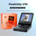 Powkiddy V90 3.0Inch IPS Screen Retro Video Game Console Open Source For PS1 Mini Portable Handheld Game Console 64G 15000Games