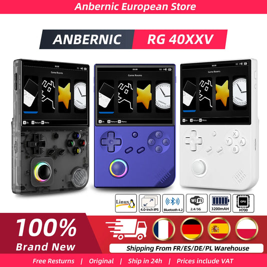 iGameConsole RG40XX Best 5G WiFi Retro Handheld Console 2026 | 10000 Preloaded GBA SNES PS1 Games Plug and Play | Back to School Gift for Kids Adults Dad | 4 Inch IPS Linux 64GB Emulator Console | Nostalgic Classic Gaming Childhood Memories