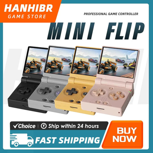 iGameConsole MIYOO Best Premium Retro Handheld Console 2026 | 10000 Preloaded GBA SNES PS1 Games Plug and Play | Back to School Gift for Kids Adults Dad | 2.8 Inch IPS Linux 64GB Emulator Console | Nostalgic Classic Gaming Childhood Memories