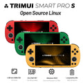 TRIMUI SMART PRO S Handheld Game Console WIFI 4.96'' Screen Built Cooling Fan Allwinner A523 Hall Joystick RGB Lighting Player