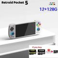 Retroid Pocket 5 Retro Handheld Gaming Console: 5.5"1080P OLED Touch Screen Snapdragon 865 Chipset Android 13 OS  PSP/PS2/N64/DC