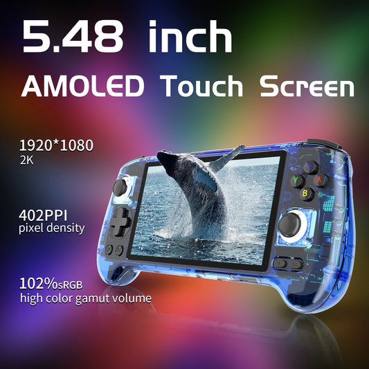 iGameConsole Anbernic Best Retro Handheld Gaming Console 2026 | 10000 Preloaded GBA SNES PS1 Games Plug and Play | Back to School Gift for Kids Adults Dad | 5.48 Inch IPS Android 64GB Emulator Console | Nostalgic Classic Gaming Childhood Memories