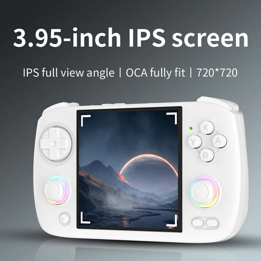 iGameConsole Anbernic Best WiFi Retro Handheld Console 2026 | 10000 Preloaded GBA SNES PS1 Games Plug and Play | Back to School Gift for Kids Adults Dad | 3.95 Inch IPS Linux 64GB Emulator Console | Nostalgic Classic Gaming Childhood Memories