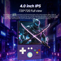 FLLBW MINI40 Retro Handheld Game Console 4.0 Inch IPS HD Screen Portable Open Source Linux System 128GB