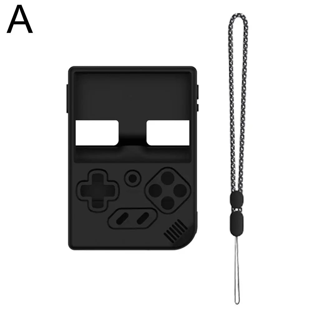 For ANBERNIC RG35XX Plus Silicone Protective Case Retro Handheld Game Console Anti Drop Soft Case EU/US Game Console Accessories