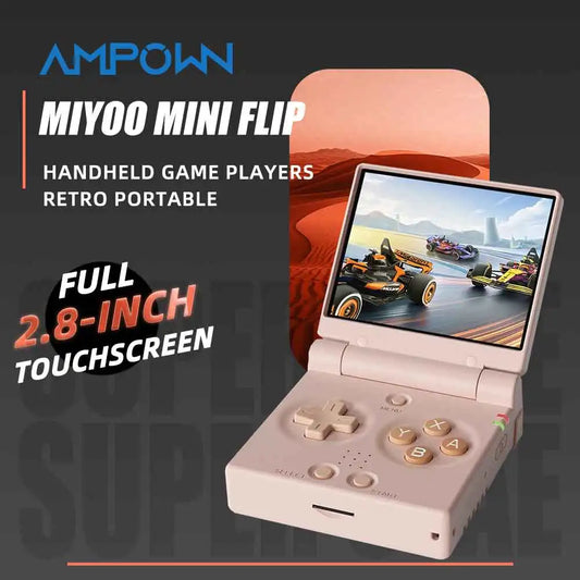 iGameConsole MIYOO Best Premium Retro Handheld Console 2026 | 10000 Preloaded GBA SNES PS1 Games Plug and Play | Back to School Gift for Kids Adults Dad | 2.8 Inch IPS Linux 64GB Emulator Console | Nostalgic Classic Gaming Childhood Memories
