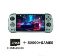 New POWKIDDY X55 Handheld Game Console 5.5 inch IPS Screen RK3566 Open Source Retro Console TV Out Video Games Player Kids Gift