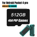 Retroid Pocket 4 Pro TF Card Memory Card Rp4+ Popular Classic Retro Game PS2 PSP 3DS Android Portable Handheld Game  Sd Card