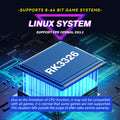 FLLBW XF40V Retro Handheld Game Console Linux 4.0'' IPS Screen Supports WiFi Arcade Joystick Portable Pocket Video Games Player