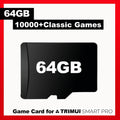 Trimui Smart Pro Game Console SD Card 256GB Pre-install 30000+ Retro Games 50+ Emulators for PSP/PS1/GG/N64 Game Card for Trimui