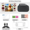 Anbernic RG Cube Retro Handheld Game Console 64bit Android 13 Unisoc T820 3.95 Inch IPS Screen Hall Joystick RGB Lighting Effect