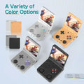 MIYOO Flip V2 Handheld Game Console Players 3.5''IPS Screen Linux System Onion OS Video Game Machine for On-the-Go Entertainment Gamer Gift Gaming
