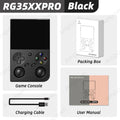 ANBERNIC RG35XX PRO Video Game Consoles 3.5'' IPS Screen TV Output Streaming RixelHK Downloader Handheld Game Players Kid Gifts