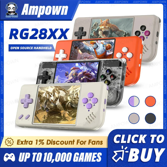 iGameConsole Anbernic Best Retro Handheld Gaming Console 2026 | 10000 Preloaded GBA SNES PS1 Games Plug and Play | Back to School Gift for Kids Adults Dad | Linux 64GB Emulator Console | Nostalgic Classic Gaming Childhood Memories