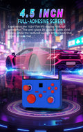 FLLBW DC45V Handheld Game Console Portable Hand Held 4.5-in 4k HD IPS Screen Large Battery Best Gift For Boy Girl 128GB PS1