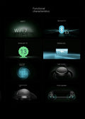 For AYN Odin 2 Mini Handheld Game Console 5 LED Screen Android 13 Snapdragon 8 Gen2 Open Source Retro Gaming Portable