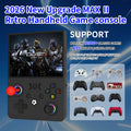 R36MAXⅡ 2026 Newest  4.5 Inch Retro Handheld Game Console 1024x768 IPS HD Screen Portable Open Source Linux System with 2*Joys