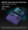 TRIMUI BRICK Handheld Game Console 3.2'' IPS Screen Linux System Crossmix OS Metal Back Panel Key LED Lighting Free Keycap Gifts