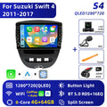 Jundof Android 16 Car Radio For Peugeot 107 Toyota Aygo Citroen C1 2005-2014 Stereo Carplay GPS Navi Multimedia Player No 2 Din