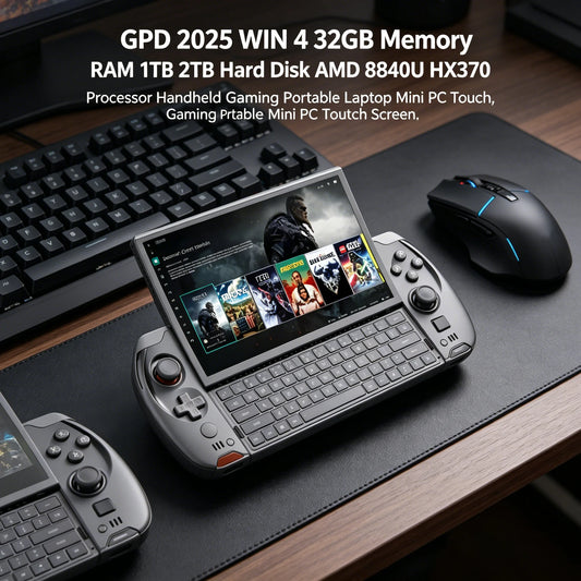 iGameConsole GPD 2025 Best Retro Handheld Gaming Console 2026 | 10000 Preloaded GBA SNES PS1 Games Plug and Play | Back to School Gift for Kids Adults Dad | Linux 32GB Emulator Console | Nostalgic Classic Gaming Childhood Memories