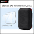 Glass+Bag for R36S/R35S Screen Protector Tempered Glass Film & Portable Storage Case R36S Console Protector Accessories Set