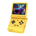 POWKIDDY Retro Flip V90S Portable Handheld Game Console 3.5-inch 640*480 IPS Screen A133Plus Vibration Function Children's Gifts