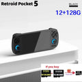 Retroid Pocket 5 RP5 Retro Handheld Game Console Video Game Consoles SD865 8G+128G Android13 5.5 Inch OLED Screen PSP PS2 Games