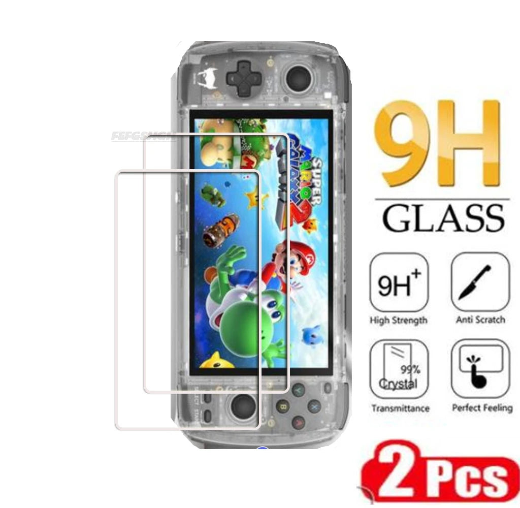 2PCS Tempered Glass For Ayn Odin 3 2 Portal Mini Console Coopreme On For Odin3 Odin2 Odin2Portal Games Screen Protector Film