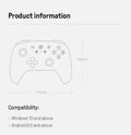 8BitDo - Ultimate 2C Wireless Gaming Controller for PC, Windows 10, 11, Steam Deck, Raspberry Pi, Android