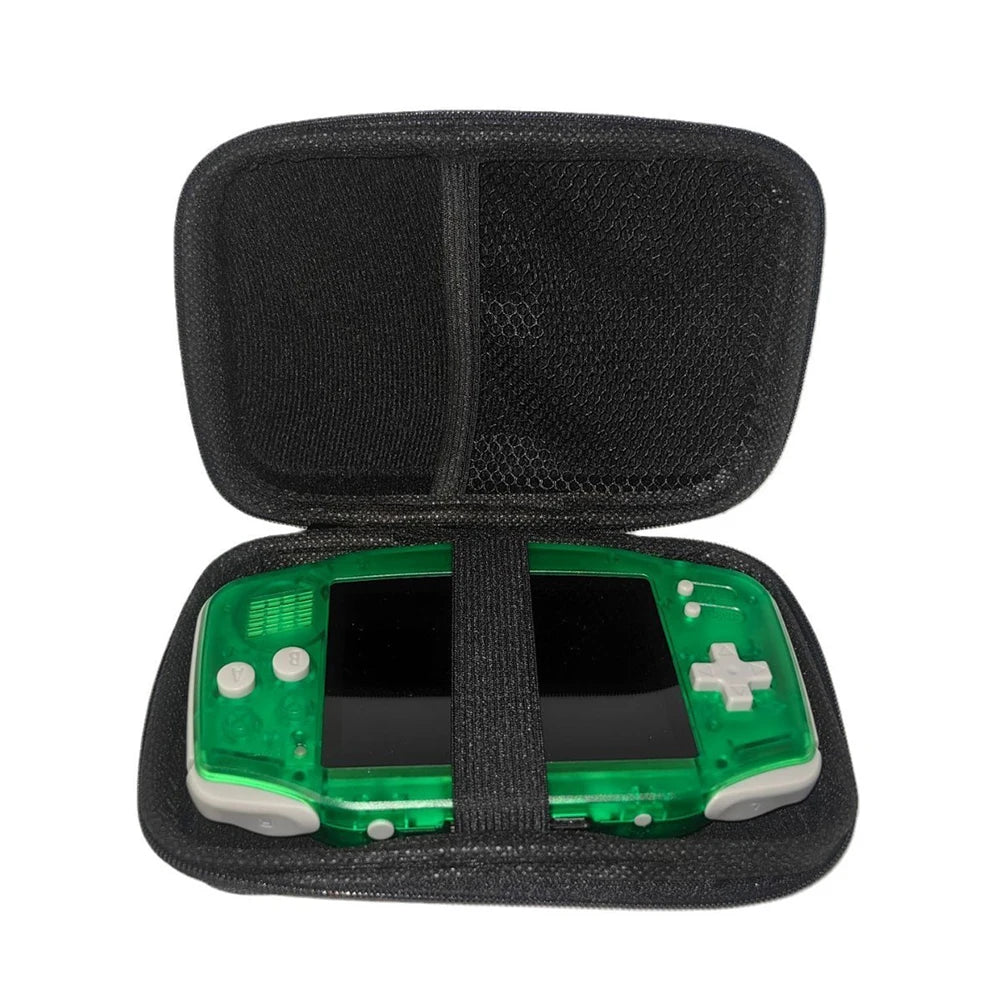 Travel Carrying Case with Mesh Pocket Handheld Game Console Case Bag Travel Storage Bag for RG34XX/K36/R36S/R35S Case