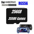 FOR ANBERNIC RG556 TF Card Portable PS2 Handheld Game Console Memory Card 61000Games PS2 PSP 512G 256G Classic Game Simulator