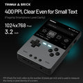 TRIMUI BRICK Hammer Portable Retro Game Player 3.2" 1024x768 IPS Full-Laminated Screen CNC Full Metal Body Open-Source  Gift
