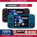 ANBERNIC RG353M Handheld Game Console 3.5 Inch Multi-touch Screen Dual OS Aluminum Alloy Shell HDMI-compatible WIFI Gaming Video Player
