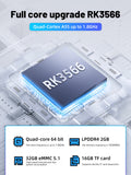 Anbernic RG353V RG353VS Retro Handheld Game Console 3.5” IPS Screen RK3566 Video Portable Player 4000+Games Support Wired Handle