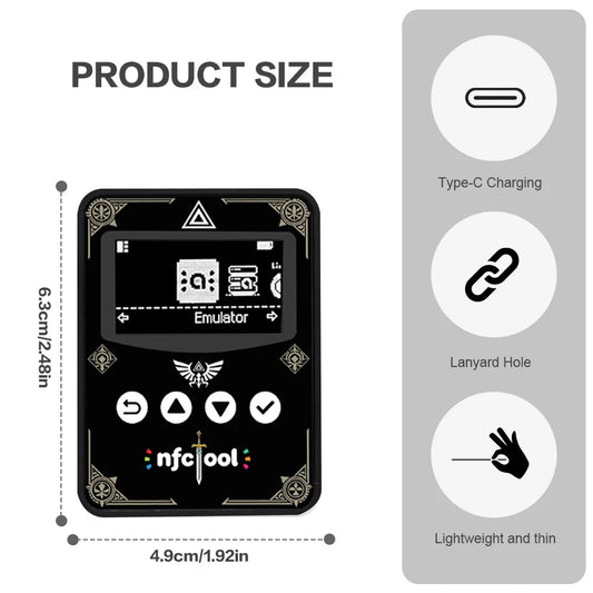 iGameConsole NFCTOOL For Charging Cable 2026 | Compatible NFCTOOL For Retro Handheld Console Accessory | USB-C Fast Charge Compatible Retro Console Cable | Protect Your Gaming Investment Premium Quality | Retro Console Charging Cable USB-C Fast Charge