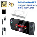 M27 Portable Retro Handheld Game Console, 7 Inch IPS Screen,64G 128G Multi‑Platform Video Game Player, Supports 30+ Emulators