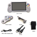 16BIT HD ULTRA SNES POCKET RETROAD 5PLUS Video Game Console Handheld Player 7inch Big Screem 2.4G Wireless Controllers