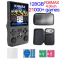 Open Source R36MAX Retro Handheld Video Game Console RK3326 Chip 64/128G Portable Pocket Game Player 4‘’HD Screen R36 PRO R36S
