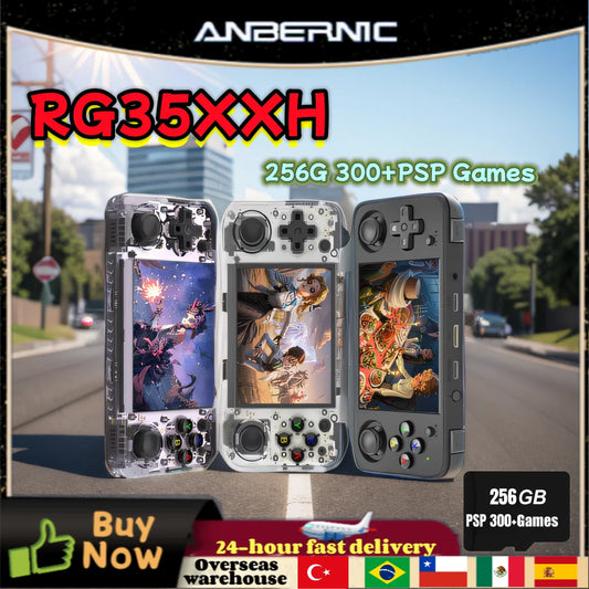 iGameConsole RG35XX Best Retro Handheld Gaming Console 2026 | 10000 Preloaded GBA SNES PS1 Games Plug and Play | Back to School Gift for Kids Adults Dad | 3.5 Inch IPS Linux 64GB Emulator Console | Nostalgic Classic Gaming Childhood Memories