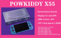 POWKIDDY X55 Retro Handheld Game Console Video Game Consoles 5.5-inch IPS Screen Support Open Source PSP GAMES Children's Gifts