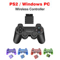 Wireless Gamepad for PS2/PS1 Controller for  2.4G Vibration Playstation 2 Console Double Shock Joystick USB PC Game Controle