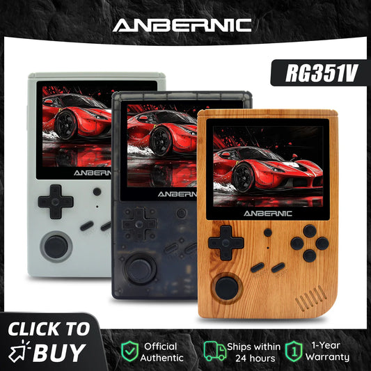 iGameConsole Anbernic Best Retro Handheld Gaming Console 2026 | 10000 Preloaded GBA SNES PS1 Games Plug and Play | Back to School Gift for Kids Adults Dad | 3.5 Inch IPS Linux 64GB Emulator Console | Nostalgic Classic Gaming Childhood Memories